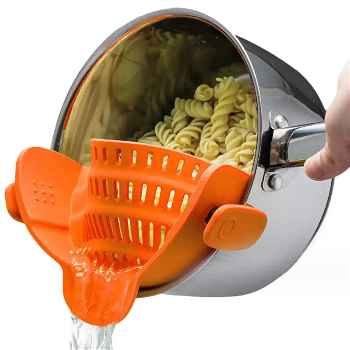 Silicone Clip-On Strainer