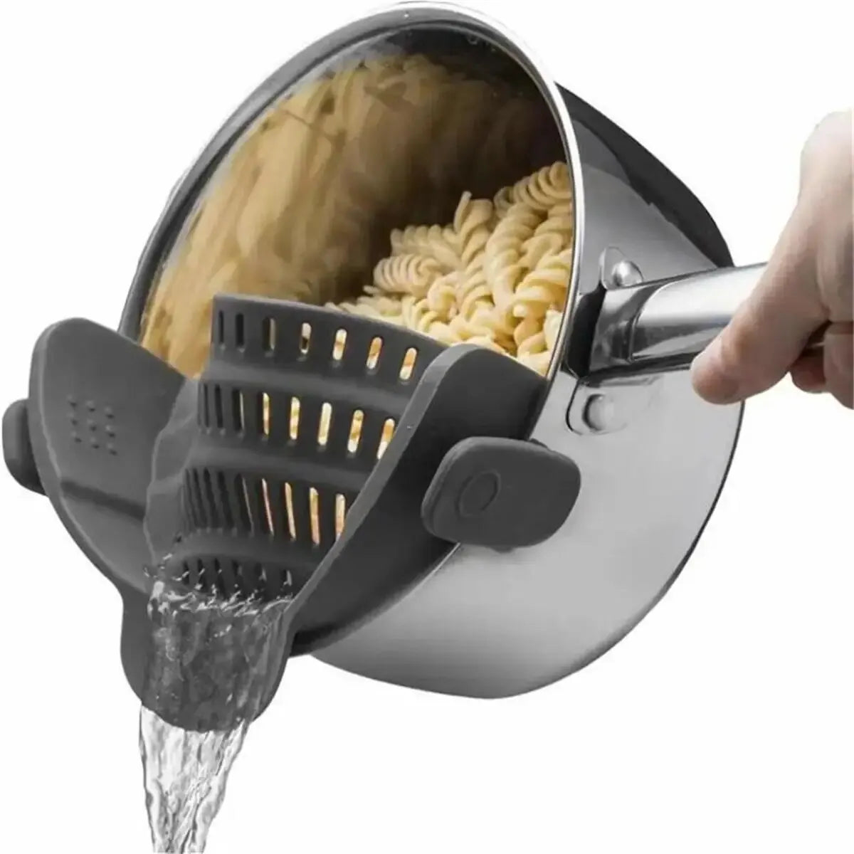 Silicone Clip-On Strainer