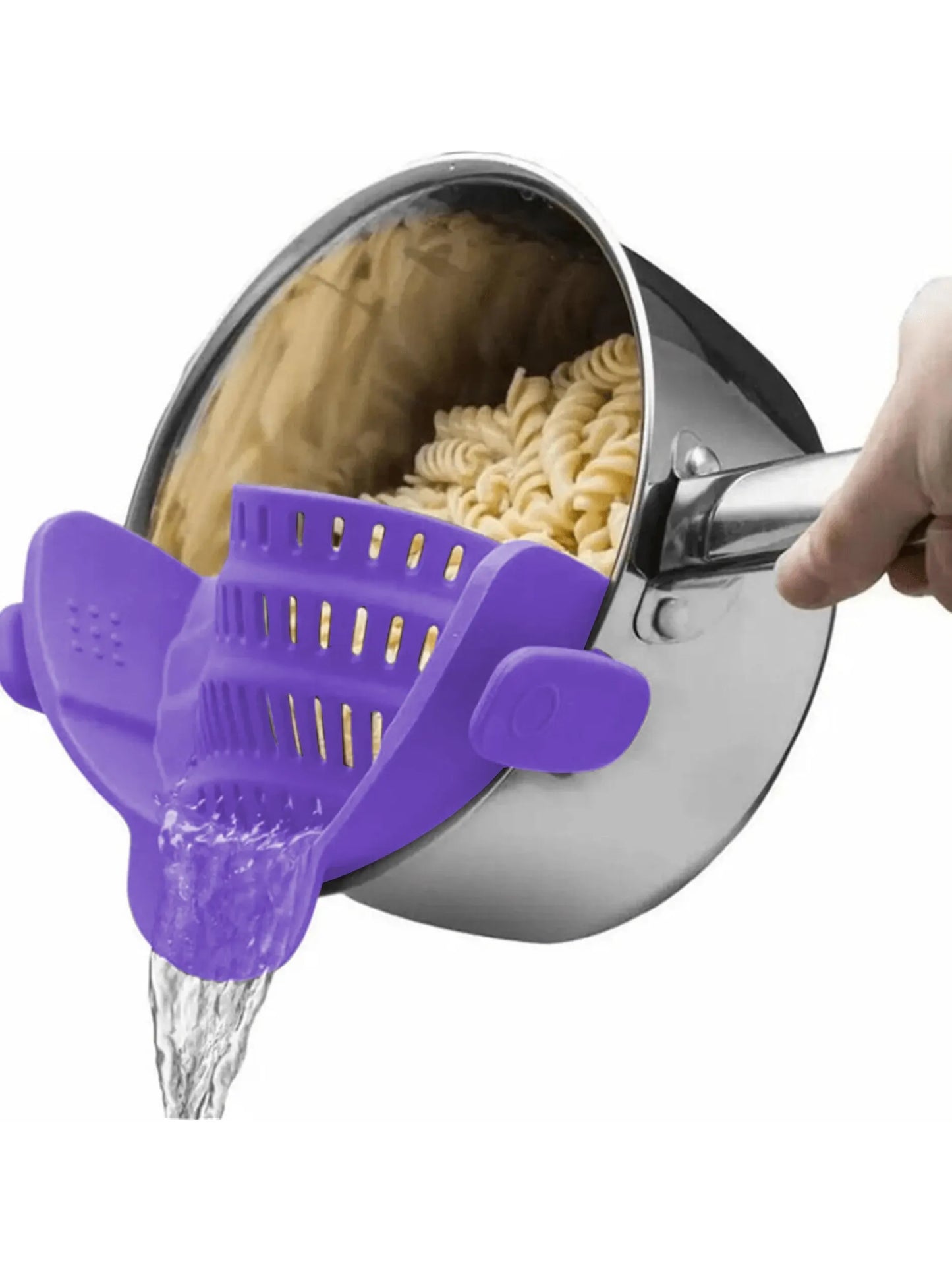 Silicone Clip-On Strainer